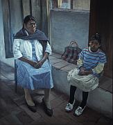 Figures in A Window 73 61x55
